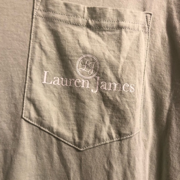 Like new Lauren James tee shirt. Size small. Very cute!! - Picture 3 of 5
